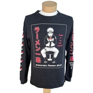 Y2K Naruto Shippuden Ichiraku Ramen Shop Long Sleeve Shirt